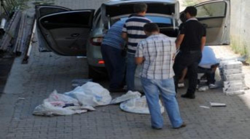 Kırıkkale'de 10 Bin Paket G&uuml;mr&uuml;k Ka&ccedil;ağı Sigara Ele Ge&ccedil;irildi