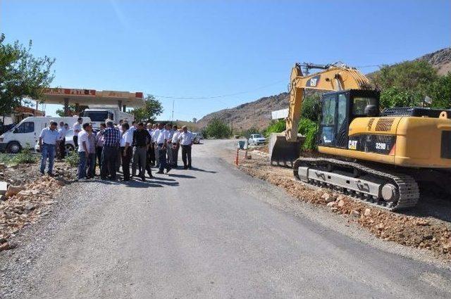 Karayolları 8. Bölge Müdürü Tut Ve Besni’de İncelemelerde Bulundu