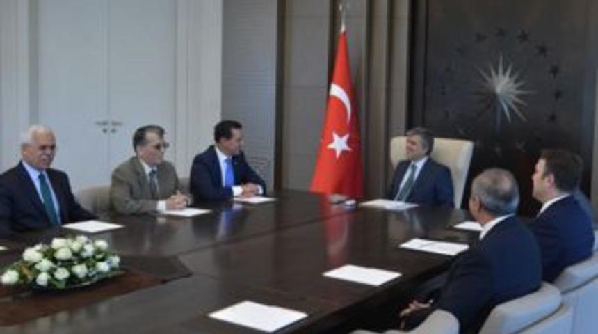 G&uuml;l, T&uuml;rk Arap Diyalogu Platformu Heyeti Ile G&ouml;r&uuml;şt&uuml;