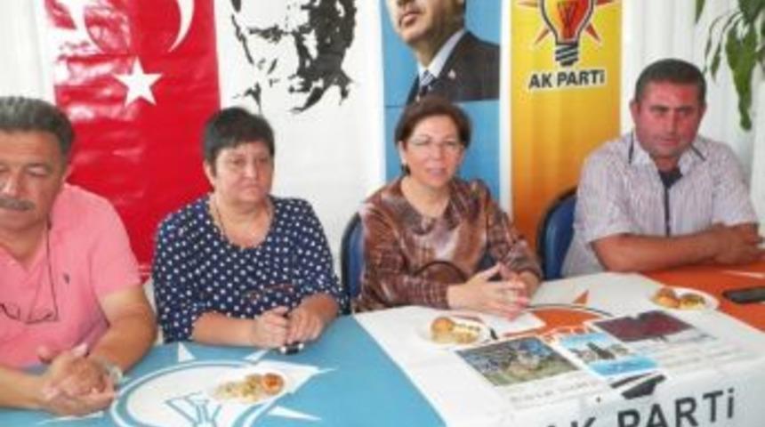 Ak Parti Milletvekili Semiha &Ouml;y&uuml;ş'ten S&ouml;ke Ziyareti