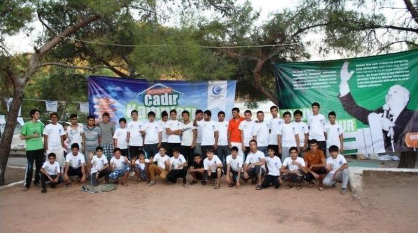 Anadolu Gen&ccedil;lik Derneği &Ccedil;adır Kampı Ayvalık&rsquo;ta