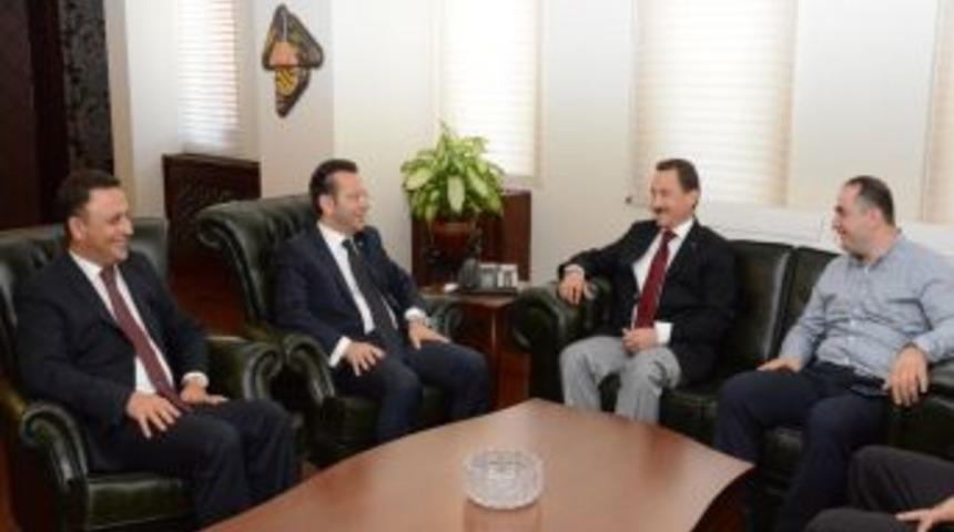 Atalay'dan Vali Aksoy'a Ziyaret