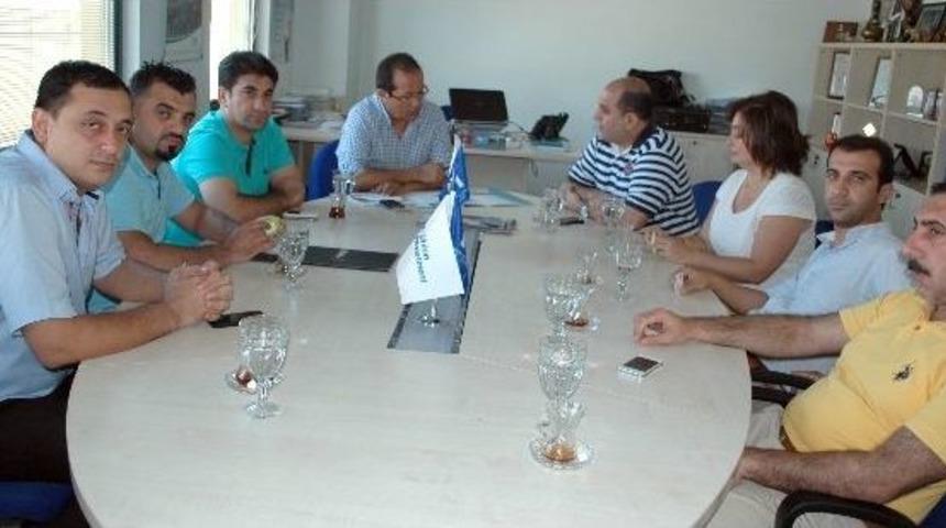 Tısiad Y&ouml;netiminden Genel M&uuml;d&uuml;r Erol'a Ziyaret