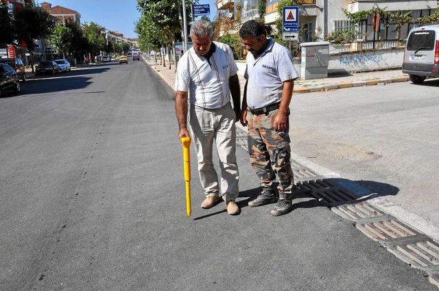 Zile'de Rögar Kapakları Dedektör Yardımıyla Bulundu