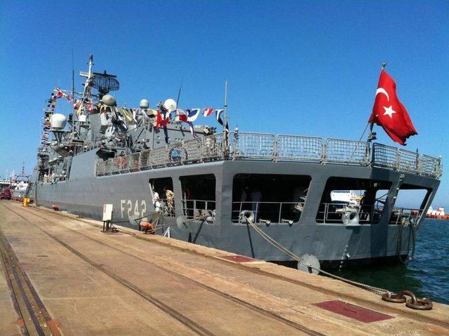 TCG Fatih Fırkateyni Samsun'da