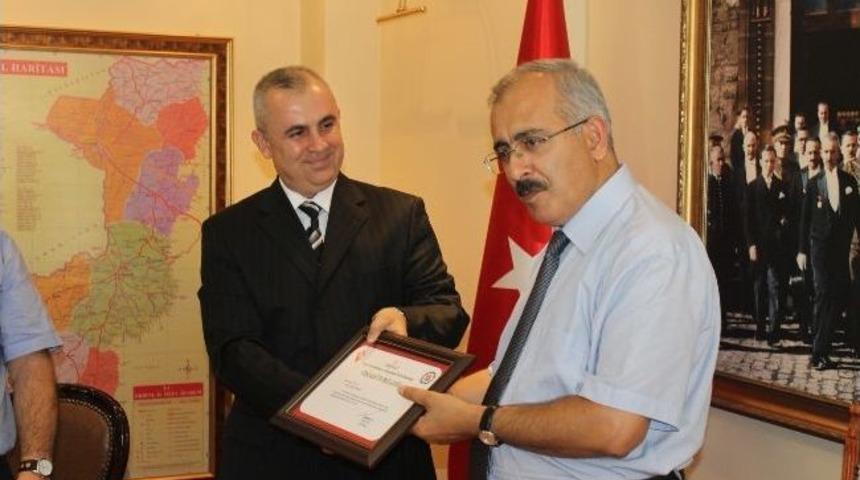 Vali Duruer&rsquo;den, Sponsorlara Teşekk&uuml;r