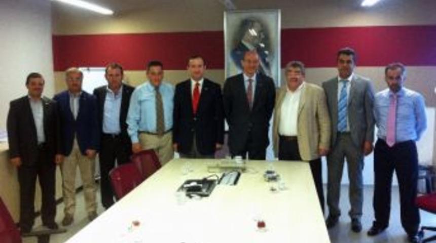 Ereğli Tso&rsquo;dan Erdemir Genel M&uuml;d&uuml;r&uuml; Orhan&rsquo;a Ziyaret