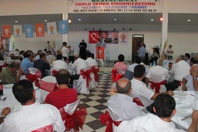 Ak Parti Çaycuma’da Danışma Meclisi Toplantısı Düzenledi