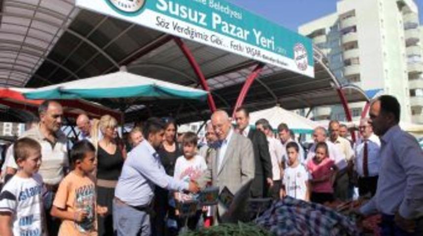 Susuz&rsquo;da Modern Pazar Yeri Hizmete Girdi