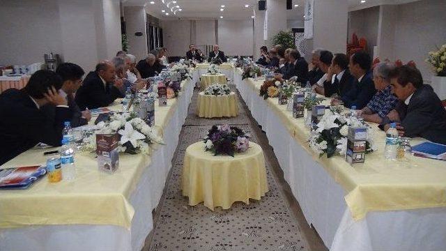 Tatvan’daki İl Müdürleri İstişare Toplantısı Sona Erdi