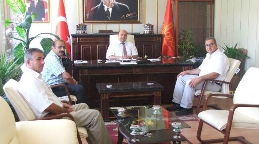 Osmaneli Eso'dan Kaymakam &Ccedil;akıcı'ya Ziyaret
