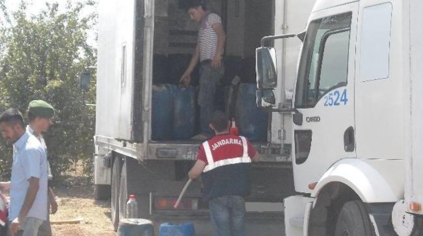 Adana'da Ka&ccedil;ak Mazot Operasyonu