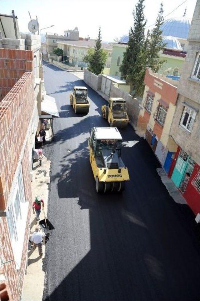 Şehitkamil Belediyesi Tarafından Sıfır Asfalt Çalışması Devam Ediyor