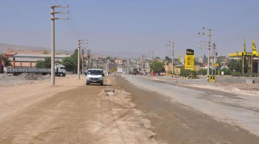 Siirt'te Duble Yol &Ccedil;alışmaları