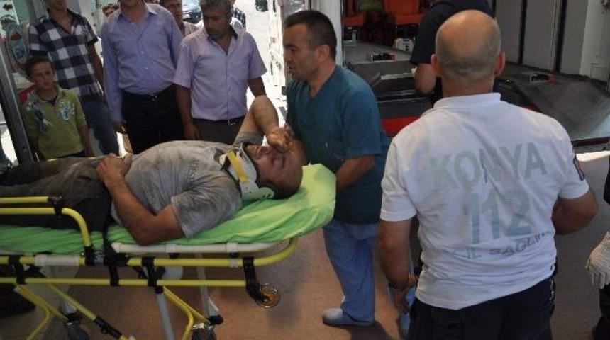 İnşaat iskelesi devrildi: 7 yaralı