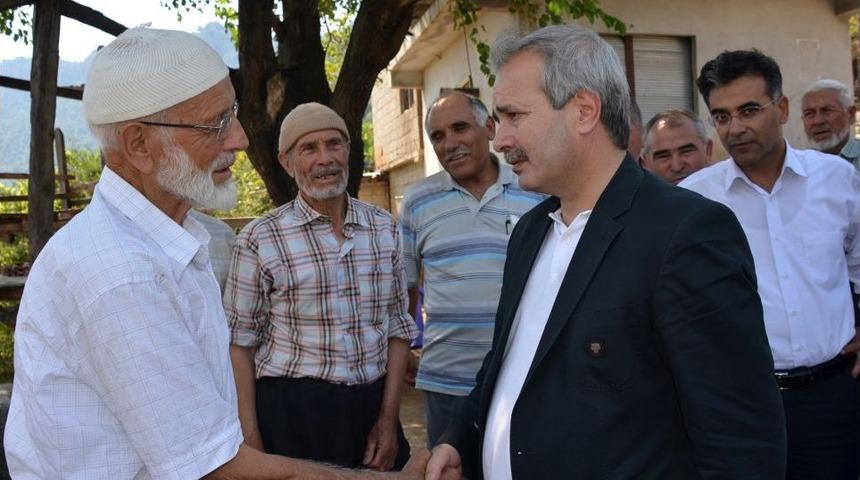 Başkan &Ouml;zgan, K&ouml;ylerde B&uuml;y&uuml;kşehir Kanunu Anlattı