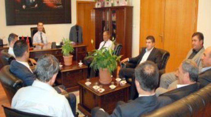 Kaymakam &Ouml;zt&uuml;rk&rsquo;e 'hayırlı Olsun' Ziyareti