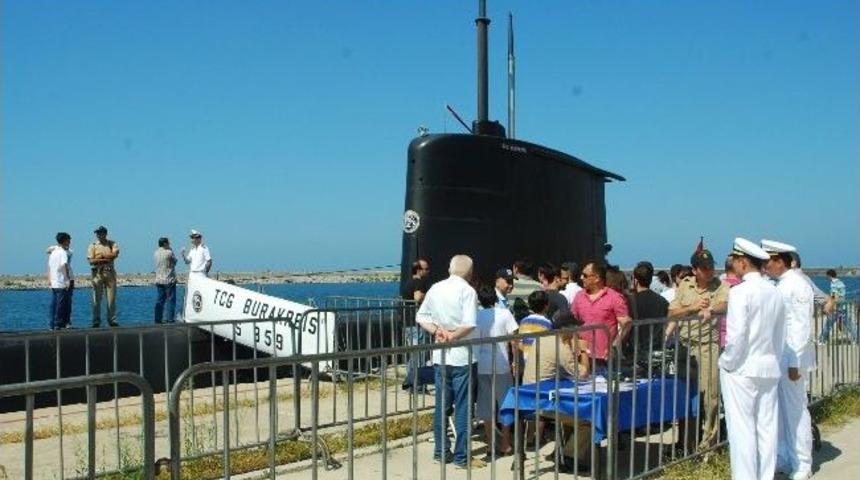 Burakreis Denizaltısı Giresun&rsquo;da Ziyarete A&ccedil;ıldı