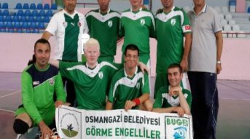 G&ouml;rme Engelliler Futsal Liginde Buges Fırtınası Esiyor