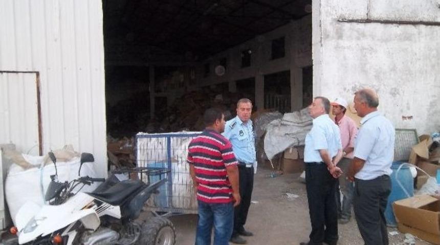 Başkan Kaya Ambalaj Atığı Toplama Ve Ayırma Tesisini İnceledi