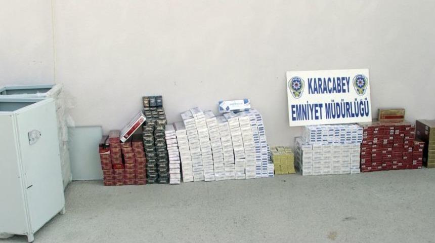 Kargodan Ka&ccedil;ak Sigara &Ccedil;ıktı