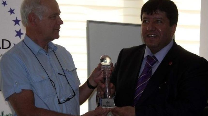 Welt Hunger Hilfe T&uuml;rkiye Direkt&ouml;r&uuml; Ehrler Gaziantep&rsquo;te