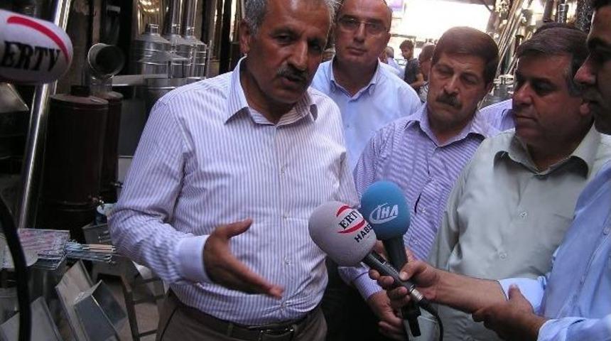 Milletvekili Şahin, Bakırcılar &Ccedil;arşısı&rsquo;nı Ziyaret Etti