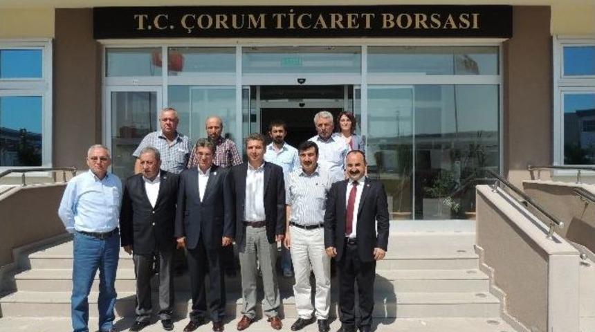 G&uuml;naydın&rsquo;dan Ticaret Borsası&rsquo;na Ziyaret