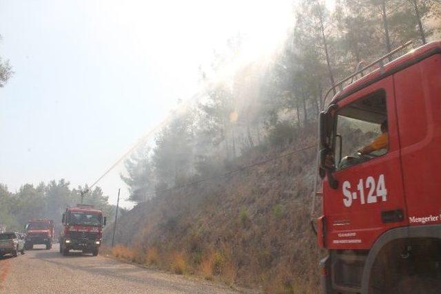 Kumluca’da Orman Yangını Kontrol Altına Alındı