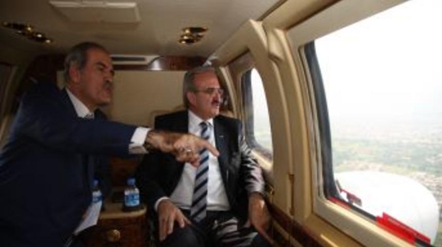 Başkan Altepe&rsquo;den Vali Karaloğlu'na Kuşbakışı Brifing