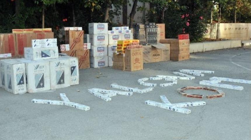 Yalova'da Kaçak Sigara Operasyonu