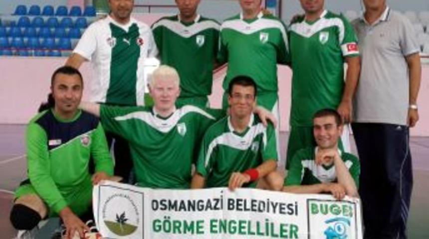 G&ouml;rme Engelliler Futsal Liginde BUGES Fırtınası Esiyor