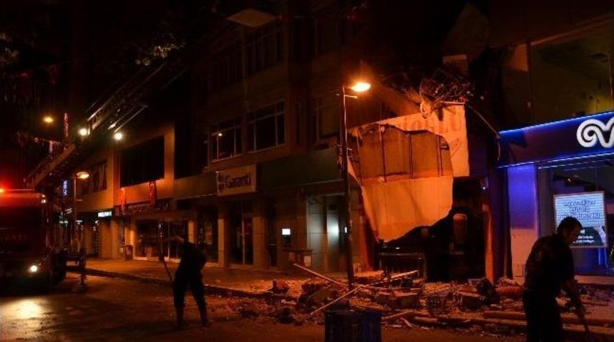 Zonguldak&rsquo;ta 4 Katlı Bir İş Yeri &Ccedil;&ouml;kt&uuml;