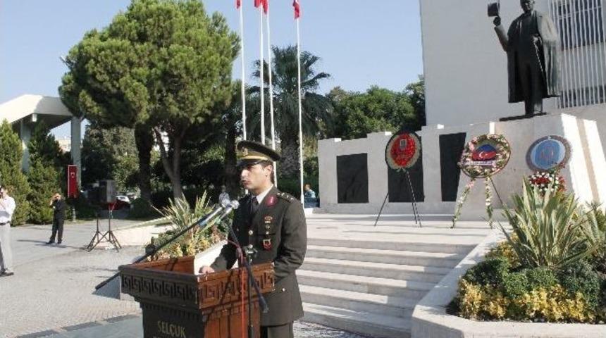 B&uuml;y&uuml;k Zaferin 91.yıld&ouml;n&uuml;m&uuml; Sel&ccedil;uk'ta Da Kutlandı