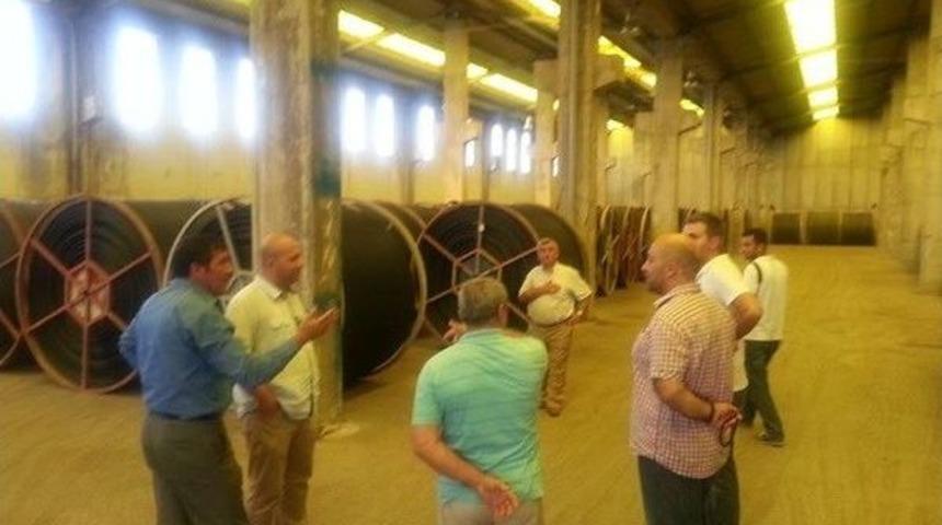 Motor Fabrikasını İncelediler