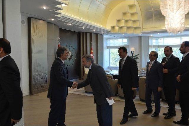 Müsiad Heyetinden Cumhurbaşkanı Gül’e Ziyaret 1