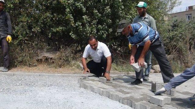 Başkan Yardımcısı Çinik Yol Çalışmalarını İnceledi