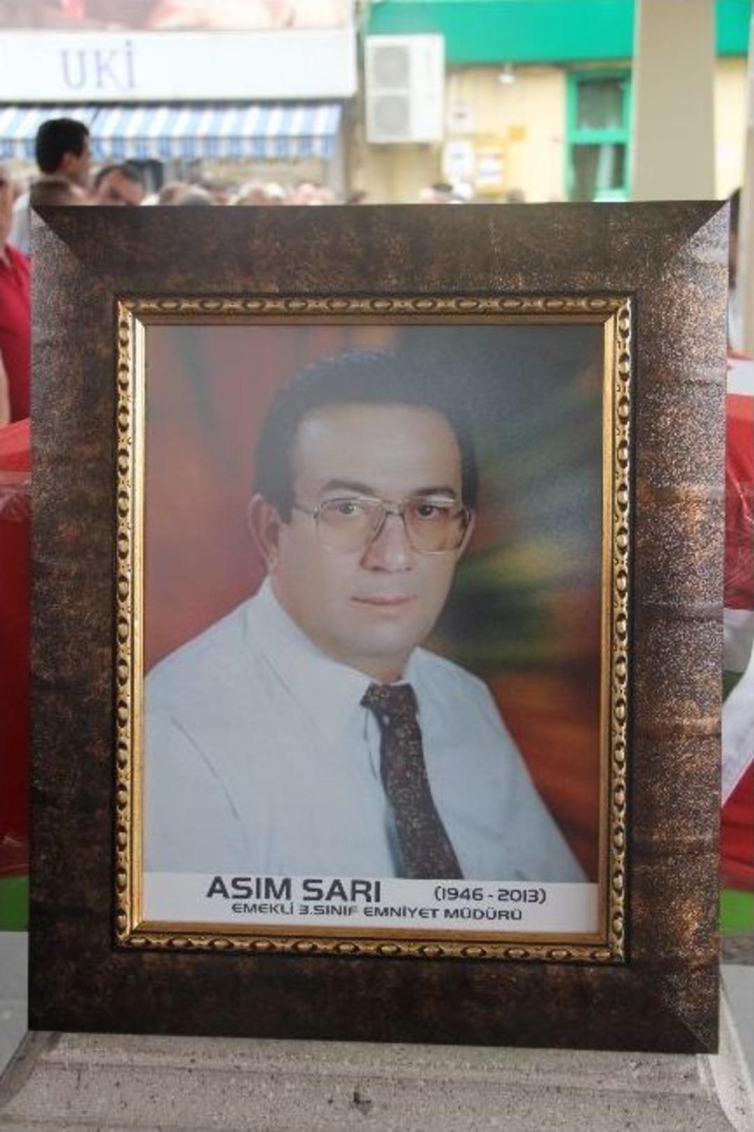 Emekli Emniyet M&uuml;d&uuml;r&uuml; Asım Sarı Son Yolculuğuna Uğurlandı