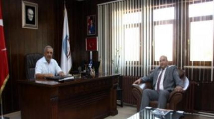 Osmaneli Kaymakamı &Ccedil;akıcı'dan Başkan Isıkan'a İade-i Ziyaret