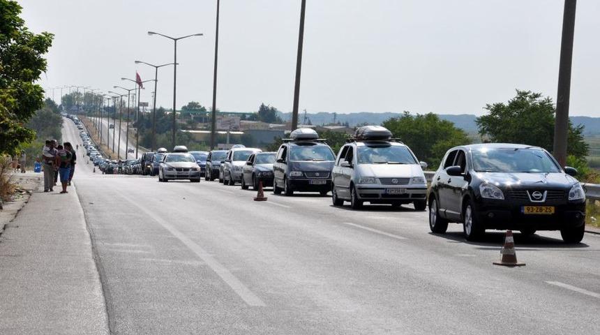 Gurbet&ccedil;ilerin D&ouml;n&uuml;ş Yolu &Ccedil;ile Yolu Oldu