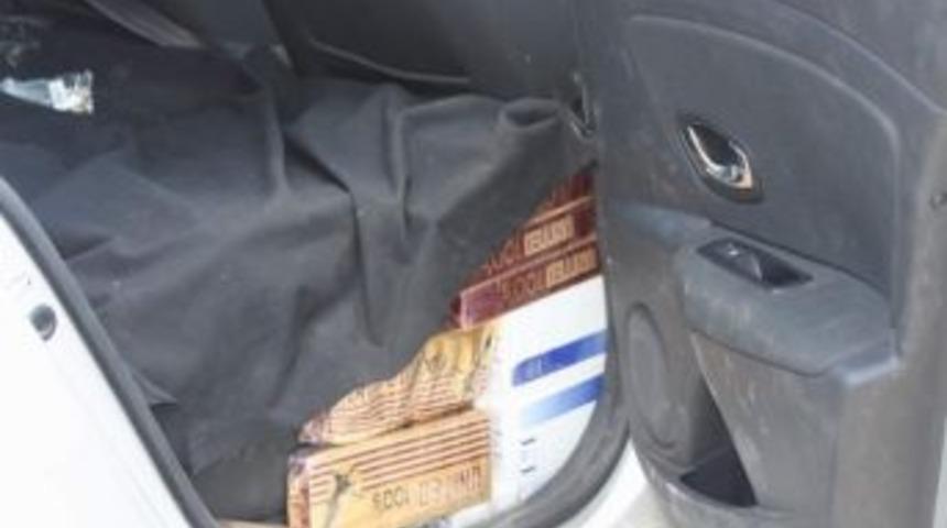 3 Otomobilde 20 Bin Paket Ka&ccedil;ak Sigara