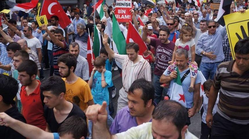 İmam Hatiplilerden Mısır Ve Suriye Eylemi