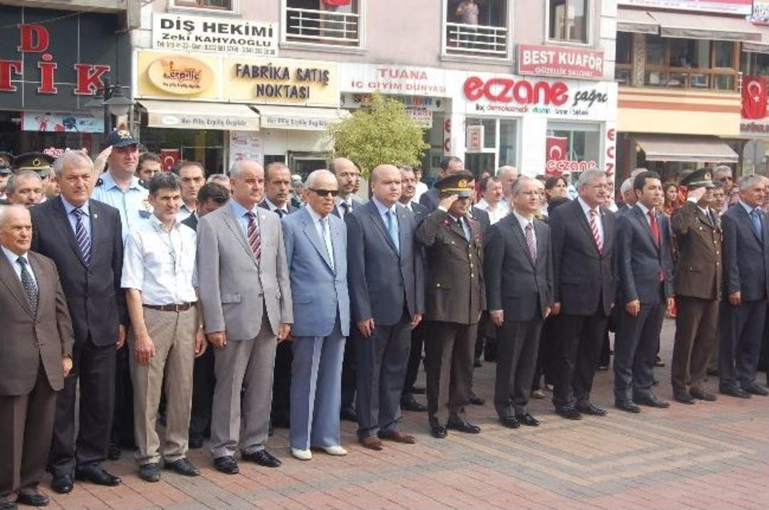 &Ccedil;aycuma&rsquo;da 30 Ağustos Zafer Bayramının 91. Yıld&ouml;n&uuml;m&uuml; T&ouml;renle Kutlandı