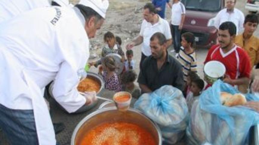 Elazığ Belediyesi'nden Suriyelilere Yardım Eli