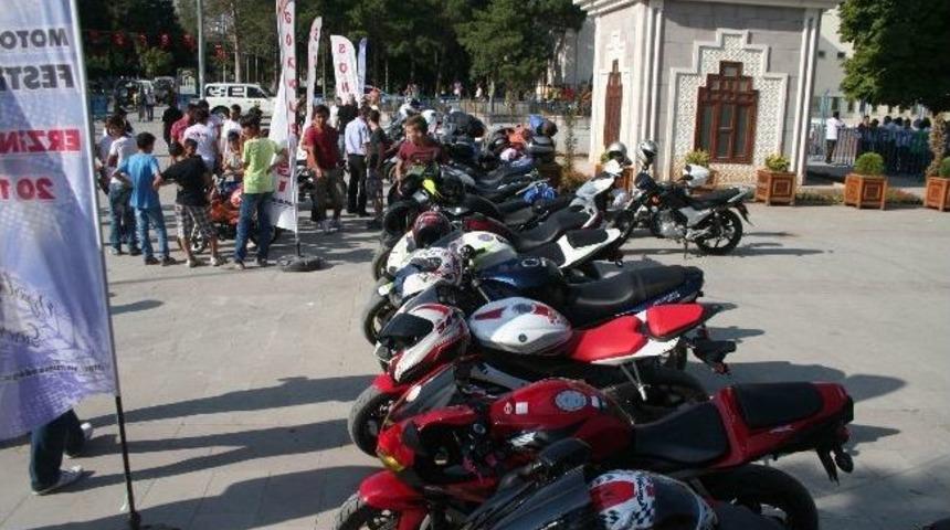 Erzincan Motosiklet Festivali Başladı