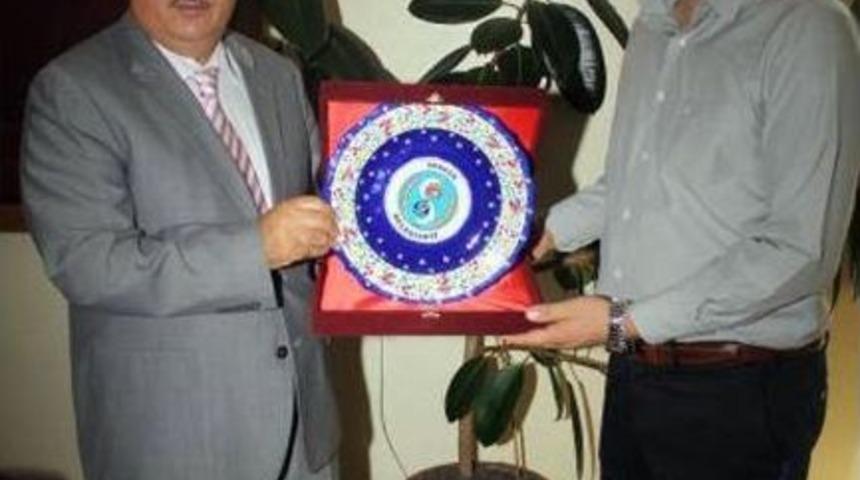 Sorgun&rsquo;da Tayini &Ccedil;ıkan Emniyet Mensupları Kurumlara Veda Ziyaretinde Bulundu