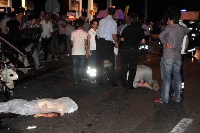 Bursa'da trafik kazası: 2 ölü, 3 yaralı