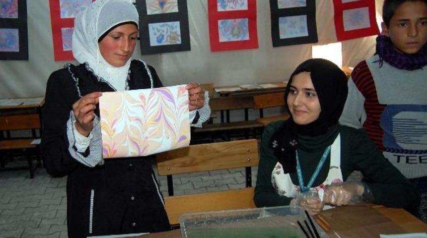 Adıyaman Çadır Kenti Eğitim Yuvası Oldu