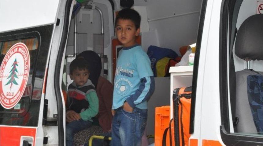 Bolu&rsquo;da Trafik Kazası: 8 Yaralı