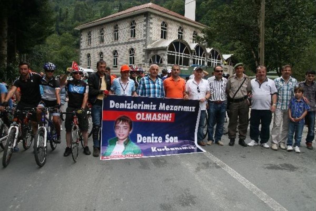Senoz Vadisi'nde Pedalladılar
